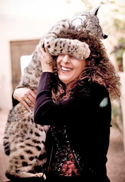 Denise and kitty